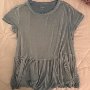 Loose Peplum Style Tshirt